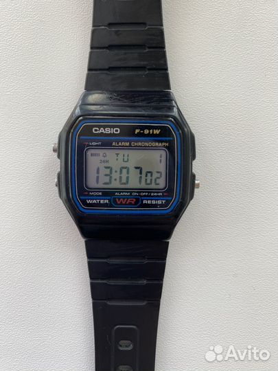 Часы casio f 91w