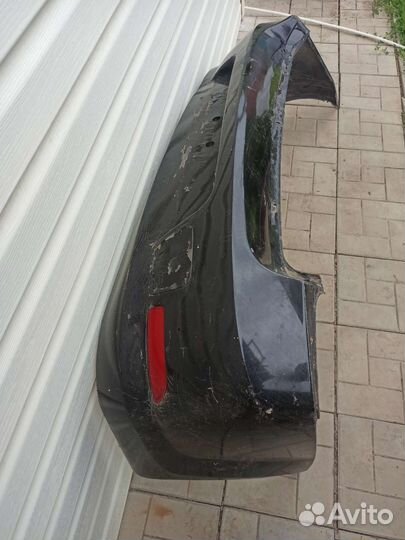 Задний бампер renault logan