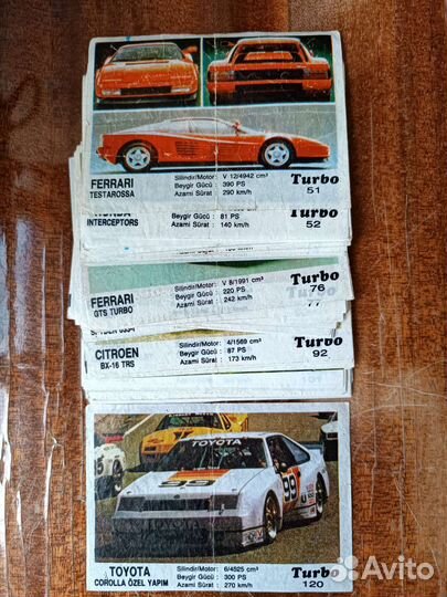 Вкладыши Турбо turbo оригинал