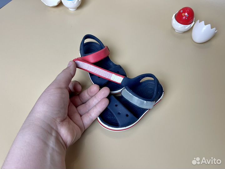 Новые сандалии Crocs c4 для мальчика