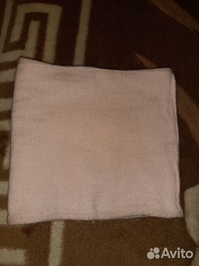 Шапка зимняя и хомут 48-50