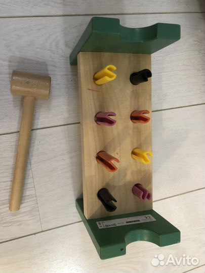 Развивающие игрушки деревянные 1-2 года