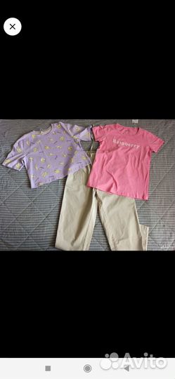 Пакетом вещи для девочуи р146-152