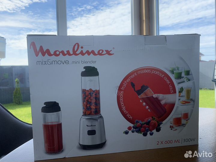 Стационарный блендер Moulinex Mix & Move LM15FD10