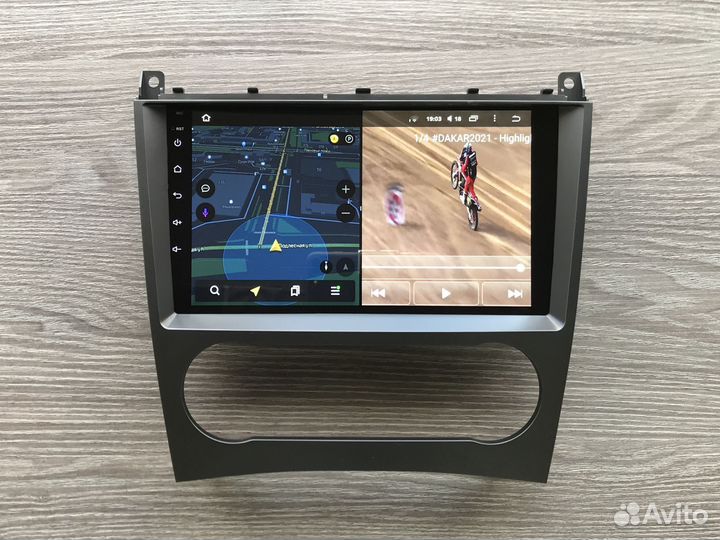 Магнитола Mercedes-Benz W203 Teyes CC2L plus