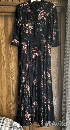 Платье zara s миди