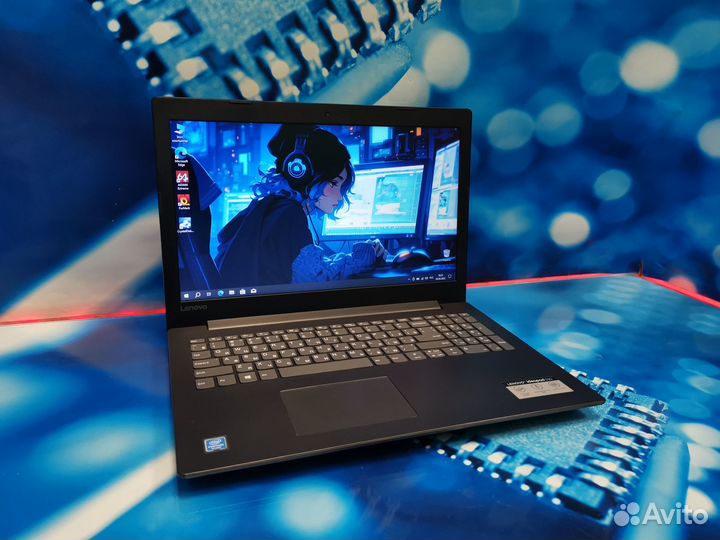 Ноутбук для офиса и дома Lenovo / 8DDR4 / SSD256gb