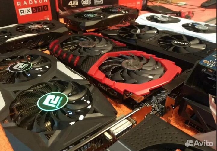 Ремонт видеокарт RX GTX RTX Ti AMD nvidia PRO MXM