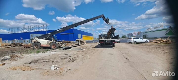 Грузоперевозки газель открытая бортовая 6 метров