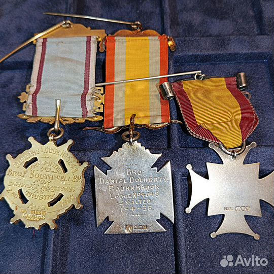 Масоны.Серебро.Орден.Эмаль.Коллекция.Англия