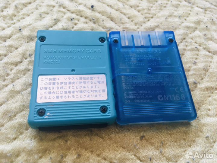 Редкая коллекционная PS2 карта