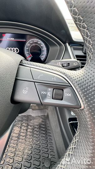 Руль S-line на Audi Q5 FY 2020-2024 с подогревом