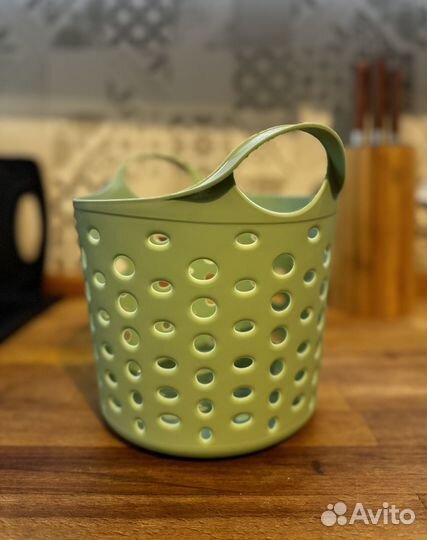 Корзинка гибкая для белья и игрушек 4 литра