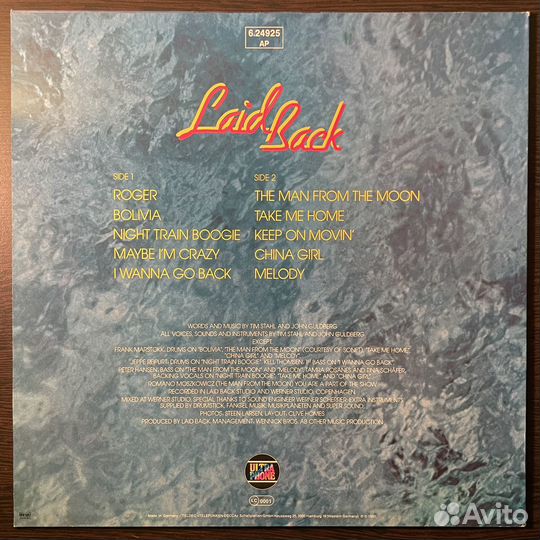 Laid Back – Laid Back (Германия 1981г.)