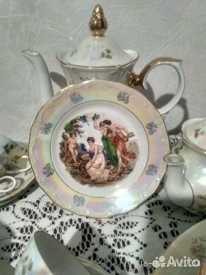Сервиз чайный Мадонна Королевский гдр