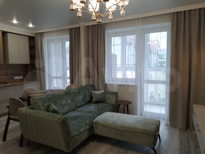 2-к. квартира, 80,4 м², 2/9 эт.