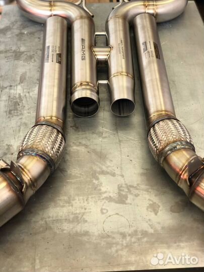 Даунпайпы W222 63s C217