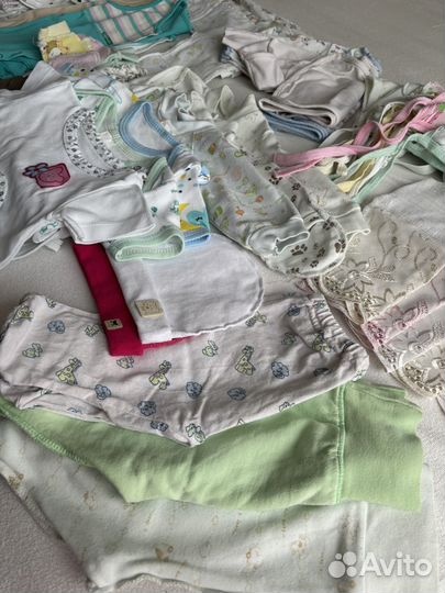 Вещи пакетом для новорожденной девочки