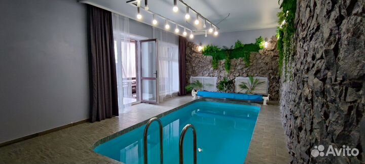 Аренда дома коттеджа посуточно с бассейном