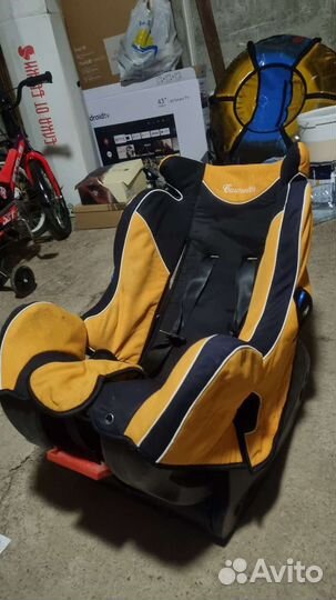 Детское автокресло от 0 до 36 кг поворотное