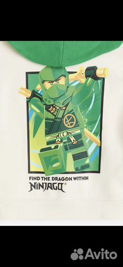 Худи толстовка H&M Ninjago 110/116