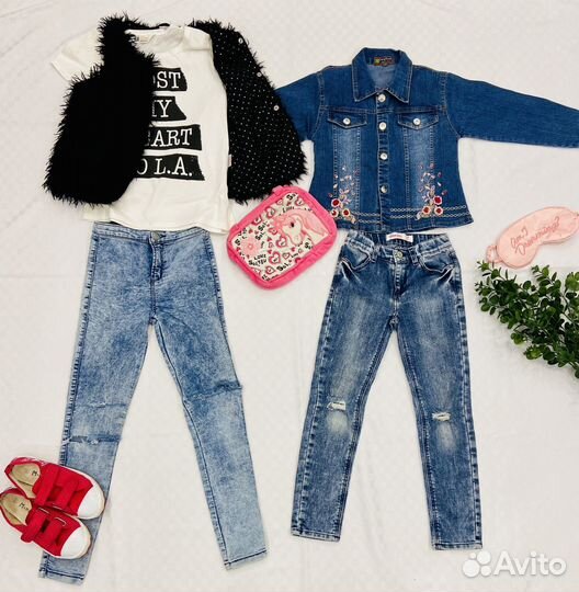 Пакет вещей на девочку 128 134