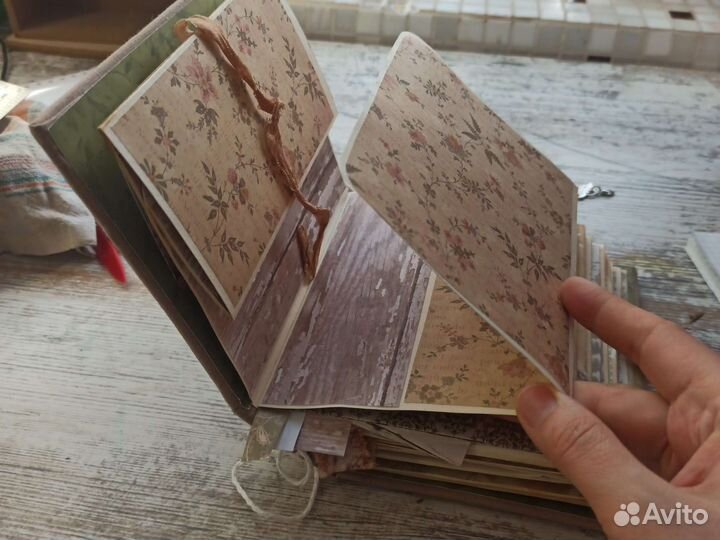Скрап блокнот альбом ручной работы