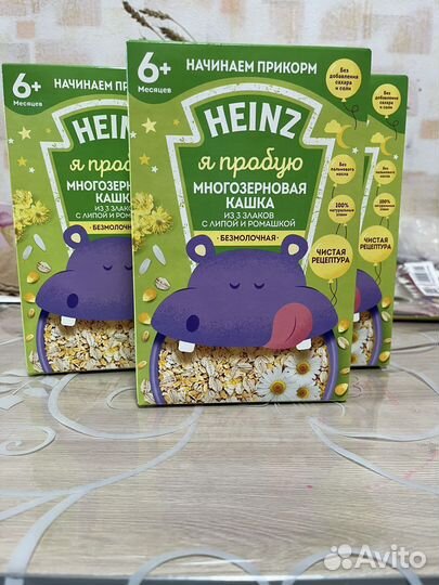 Каши детские безмолочные