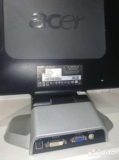 Монитор acer 1751