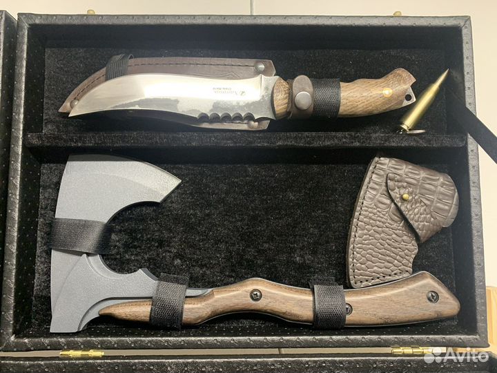 Крутые наборы мужчине на Подарок топор кейс нож