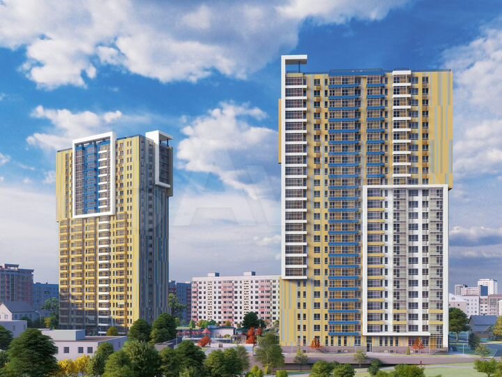 1-к. квартира, 43,8 м², 17/24 эт.