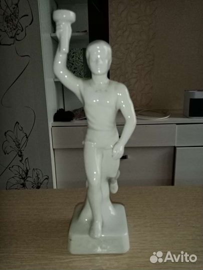 Фарфоровые статуэтки СССР Олимпиада