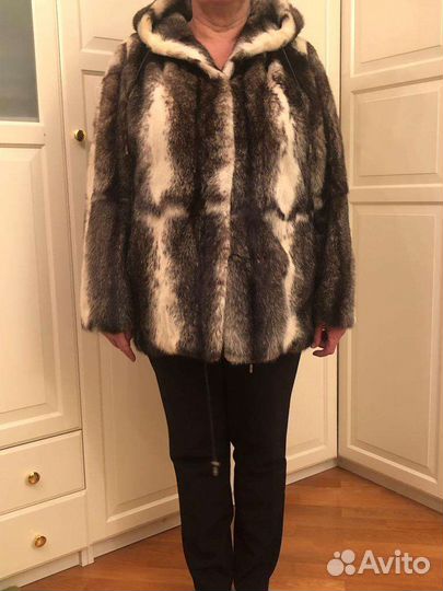 Норковый полушубок 56-60