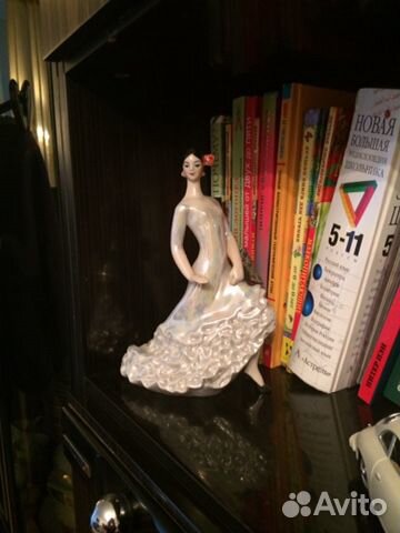 Фарфоровая статуэтка Танцовщица Кармен Испанский т