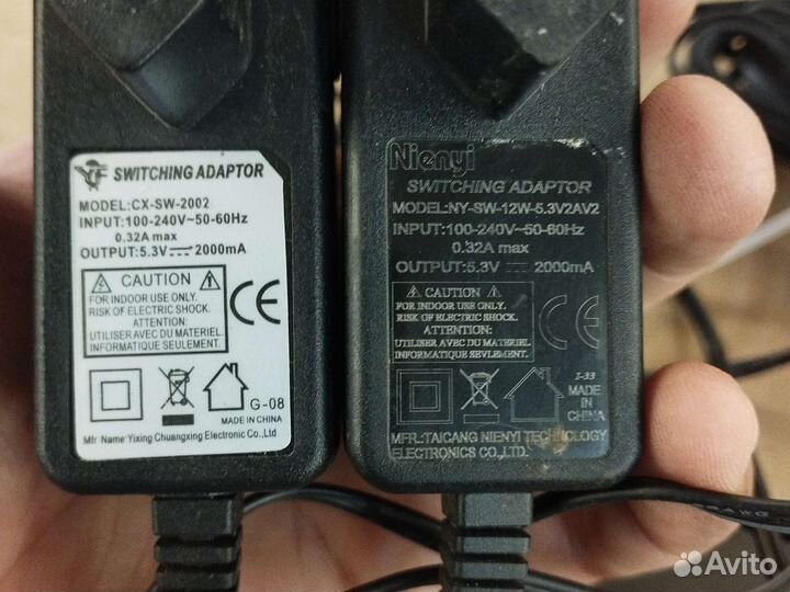 Блоки питания 5v/6v от 1 до 4А