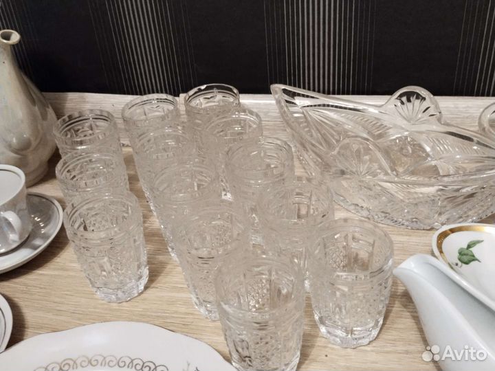 Набор столовой посуды бу