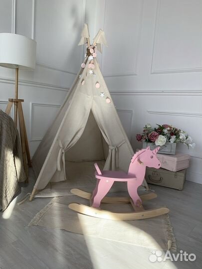 Детская качалка Единорог