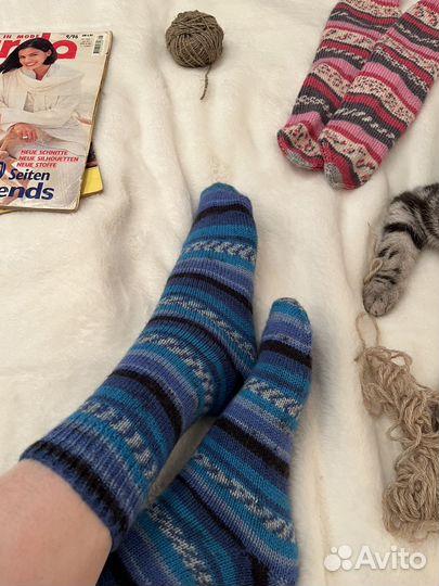 Носки вязаные ручной работы