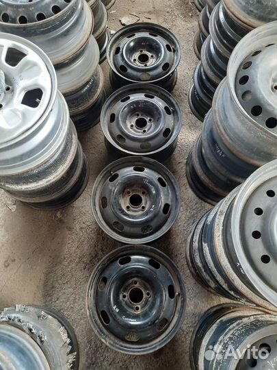 Штампованные диски citroen DS4 r16