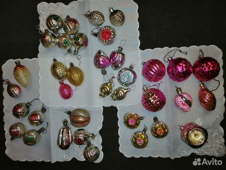 Елочные игрушки СССР