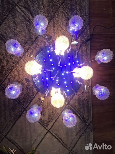 Люстра светодиодная с пультом