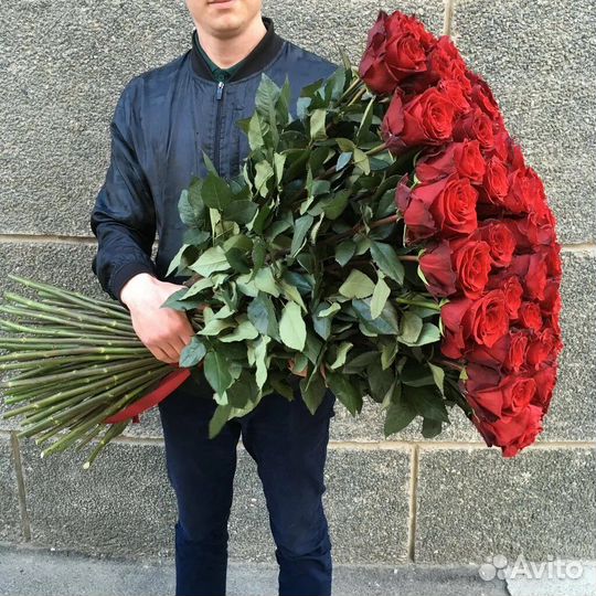 Метровые розы