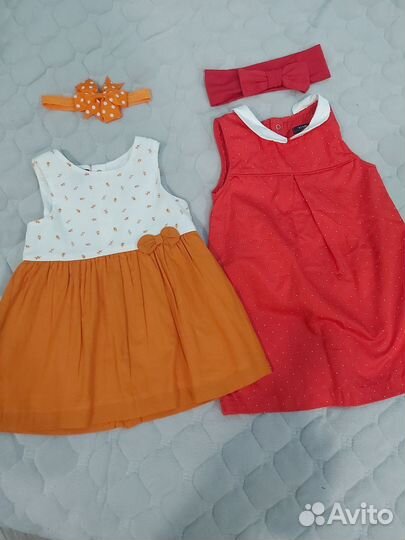 Брендовые вещи на девочку 74-80
