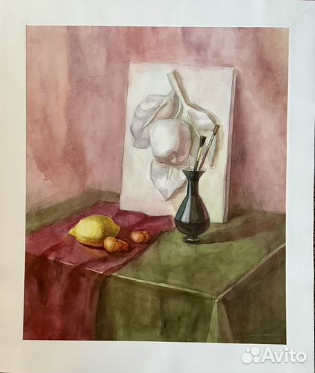 Натюрморты акварелью 50х60 см