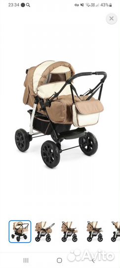 Коляска- трансформер Babyton Melly Brow