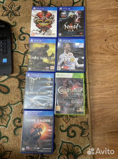 Диски на xbox 360 и ps4 лицензия