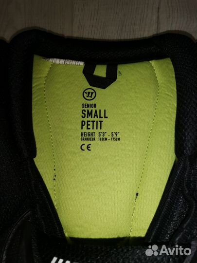 Нагрудник хоккейный Warrior Alpha