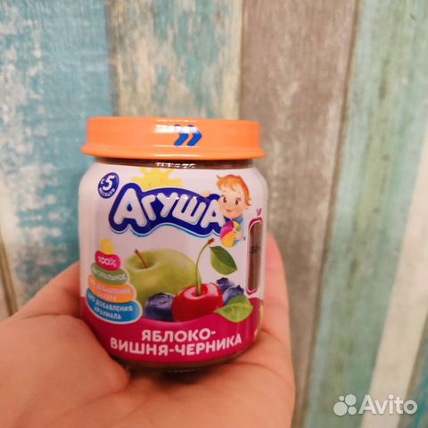 Пюре фруктовое разное