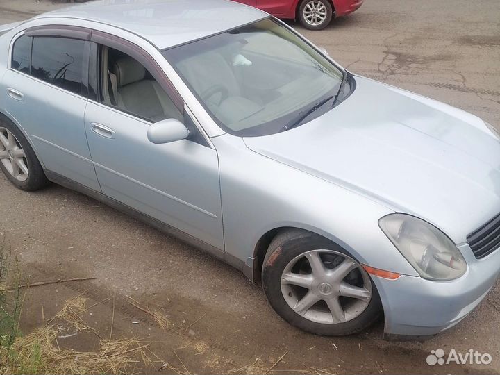 Nissan Skyline 2.5 AT, 2001, битый, 250 000 км