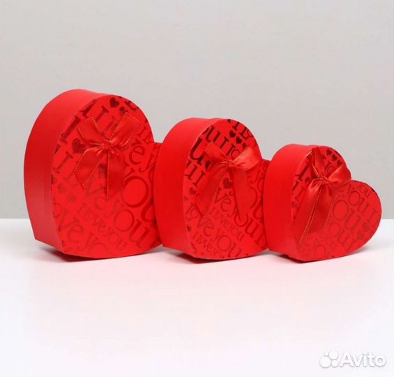 Коробка подарочная сердце